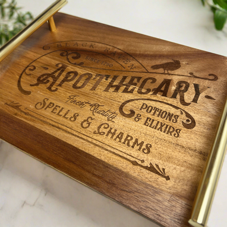 Apothecary Serving Tray