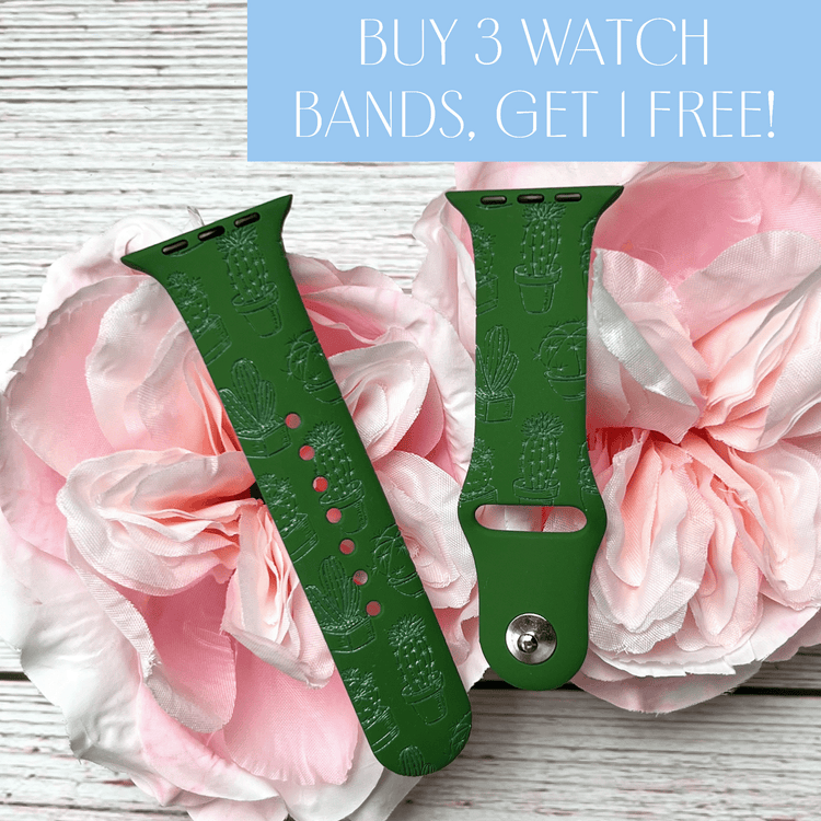 Cactus Watch Band