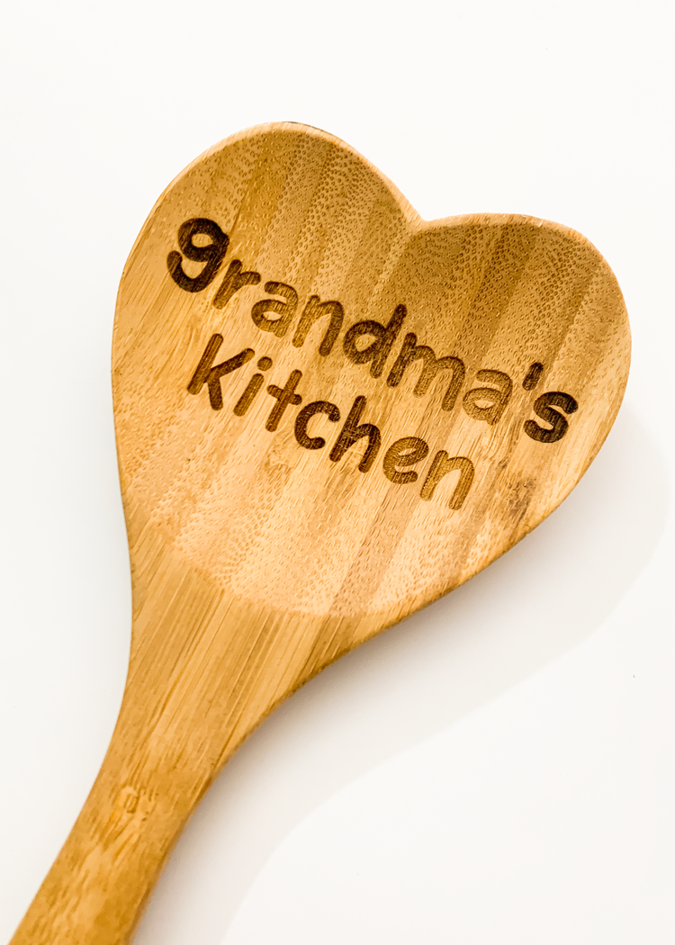 Grandma's Kitchen Wooden Spoon